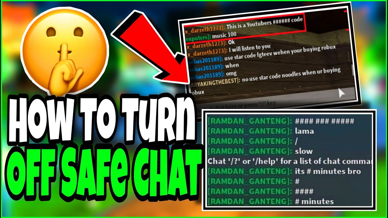 How to turn off safe chat in Roblox - Charlie INTEL