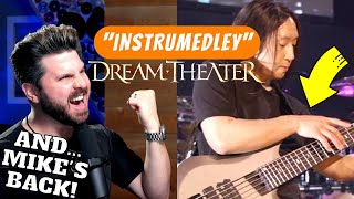 Bass Teacher REACTS to Dream Theater's "INSTRUMEDLEY" and John Myung | Live at Budokan - 2004