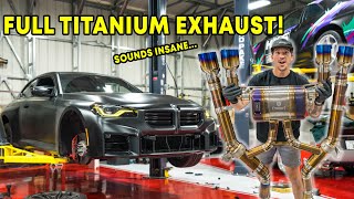 G87 M2 Gets INSANE Full Titanium Equal Length Exhaust! *BEST SOUNDING EXHAUST!*