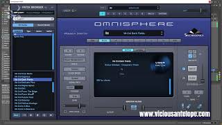 Spectrasonics Omnisphere 2 Presets - Cinesphere I - Vicious Antelope presets walkthrough