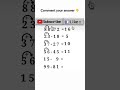 Easy Subtraction Tricks🔥✅#education #foryou #mathstricks #shorts #viral #shortsfeed #maths