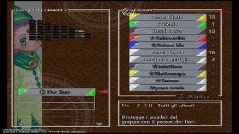 CHRONO CROSS: THE RADICAL DREAMERS EDITION-PS4-ITA-RAZZLY learns her LEVEL 7 TECH RAZ-FLOWER!