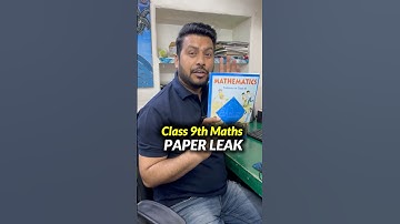 Class 9 Maths Important Questions for Final Exams 2026🔥| Maths paper LEAKED #shorts #class9 #esaral