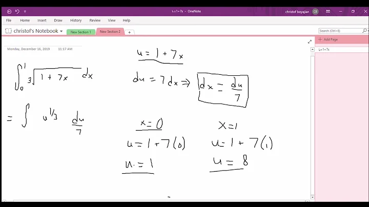 Calculus I - Integration Using U-Substitution #5