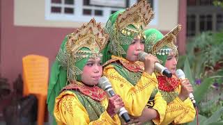 Penampilan Tari Laweut oleh Siswi SDN Pulo Pueb Bandar Baru Dalam Rangka GSMS 2020