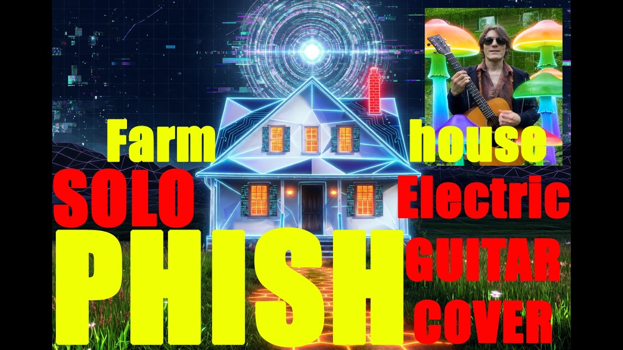 Phish - Farmhouse (Solo Electric Guitar Cover) - YouTube