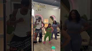 We did a little dancing before the show Profile