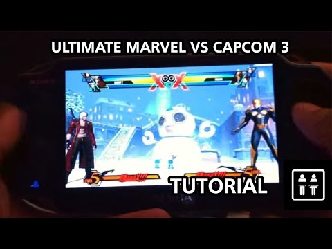 Video: Capcom-detaljer Ultimate Marvel Vs. Capcom 3 Vita Touch-kontroller