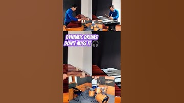 A Groovy and Dynamic Improvisation Experiment #music #percussion #drums #marimba #vibraphone