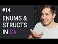 14: Structs And Enums In C# | How To Use An Enum | C# Tutorial For Beginners | C Sharp Tutorial