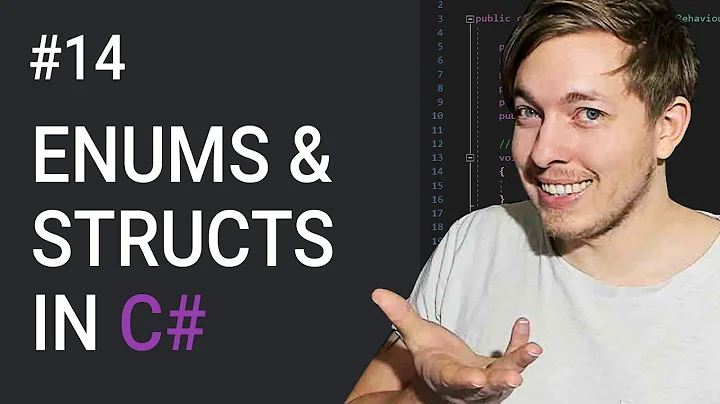 14: Structs And Enums In C# | How To Use An Enum | C# Tutorial For Beginners | C Sharp Tutorial