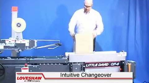 Loveshaw Little David CF-5 Semi Auto Case Former | ProPac.com