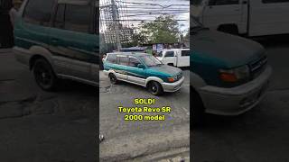Sold Toyota Revo Sr 2000 シViralシ