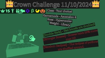 Crown Challenge 11/10/2024 - Randomly Generated Droids