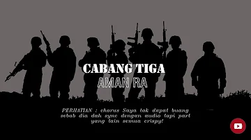 Cabang Tiga By AMAN R.A (Minus One)