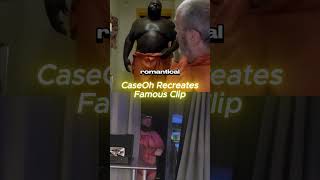 Caseoh Recreates Famous Clip