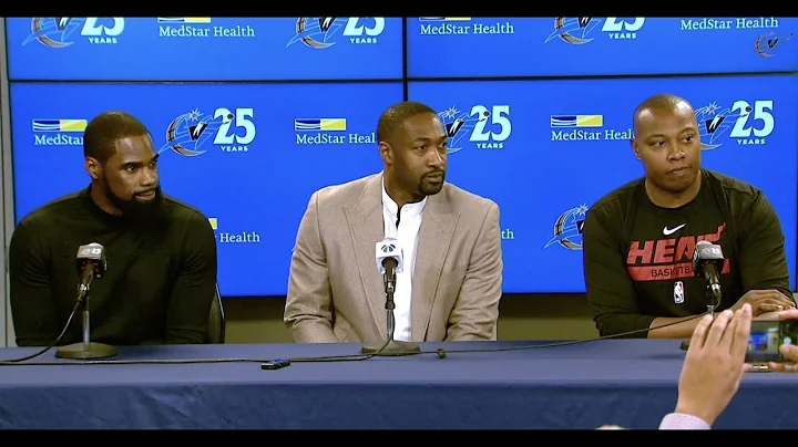 Press Conference: Gilbert Arenas, Caron Butler and...