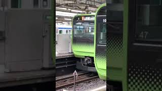 JR東日本山手線品川駅普通山手線内回りゆき発車