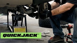 QuickJack Gets to Work! | Brake Change