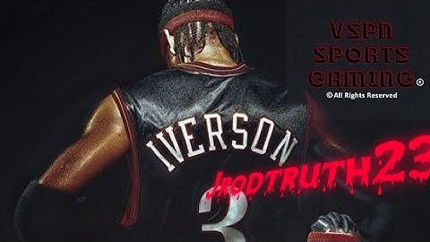 NBA 2K20 Allen Iverson 2-Way Scoring Machine Build