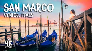 Romantic St. Mark’s Square VENICE ITALY 4K travel walk with Captions