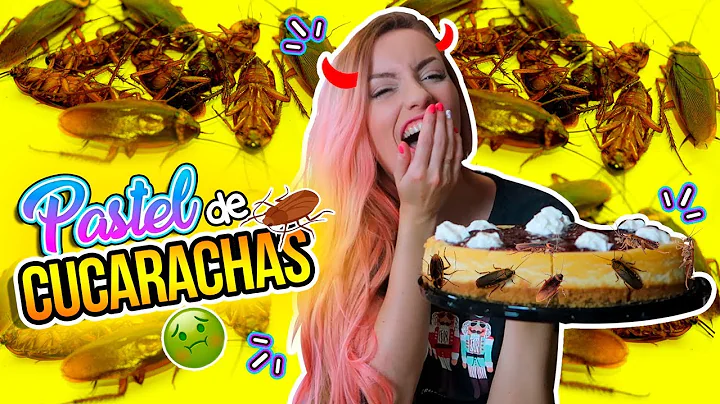 BROMA con PASTEL de CUCARACHAS!! ASQUEROSO! | Kati...