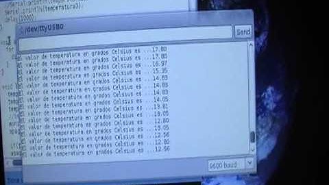 Termómetro de leds con Arduino