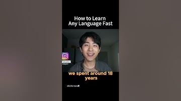 How to learn any languages fast #language #learning #english