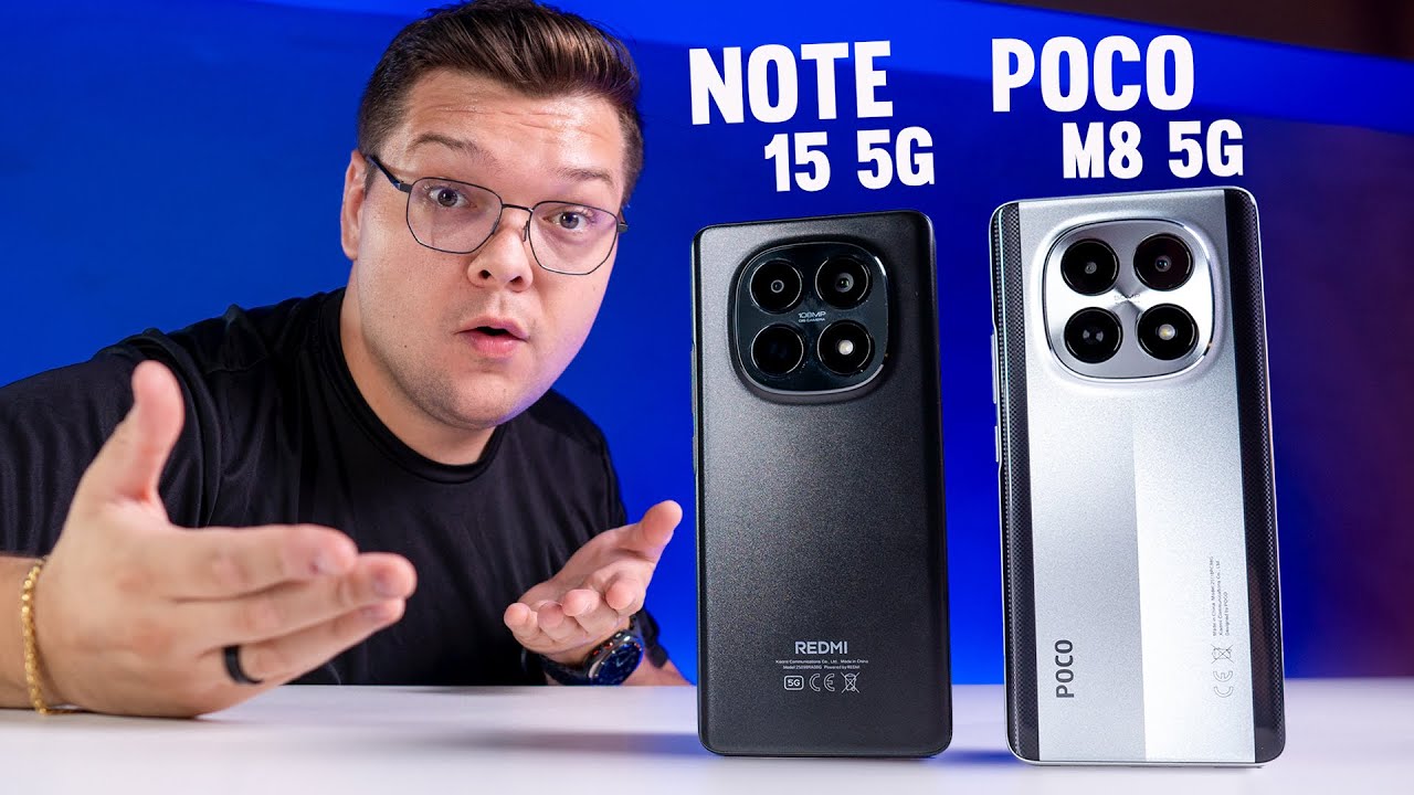 Redmi Note 15 5G vs Poco M8 5G! Benchmarks, Temperatura, Câmera e mais! Comparativo