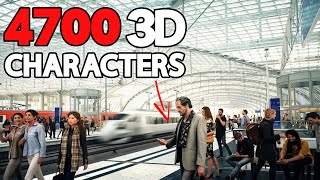 Populate Your Scenes With Amazing 3D Characters Human Alloy