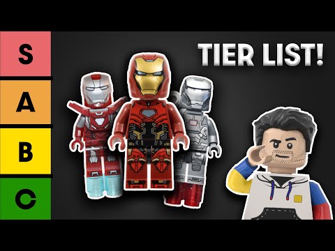 The WORST LEGO Iron Man Tier List!