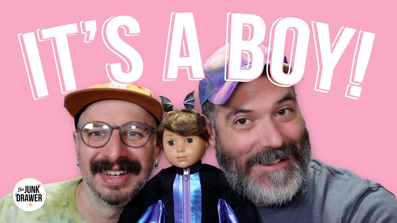 My First American Girl-Boy Doll! 