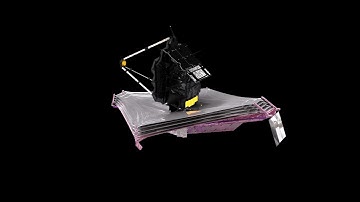 360 Degree View of James Webb Space Telescope Fully Deployed