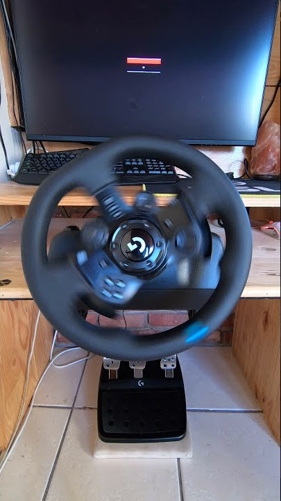 First Power-on | Logitech G923 TRUEFORCE Steering Wheel
