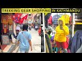 Trekking gear shopping in thamel  kathmandu 2022 with prices
