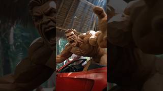 From Wood to Hulk in 60 Seconds!#wood#art#craft#shorts