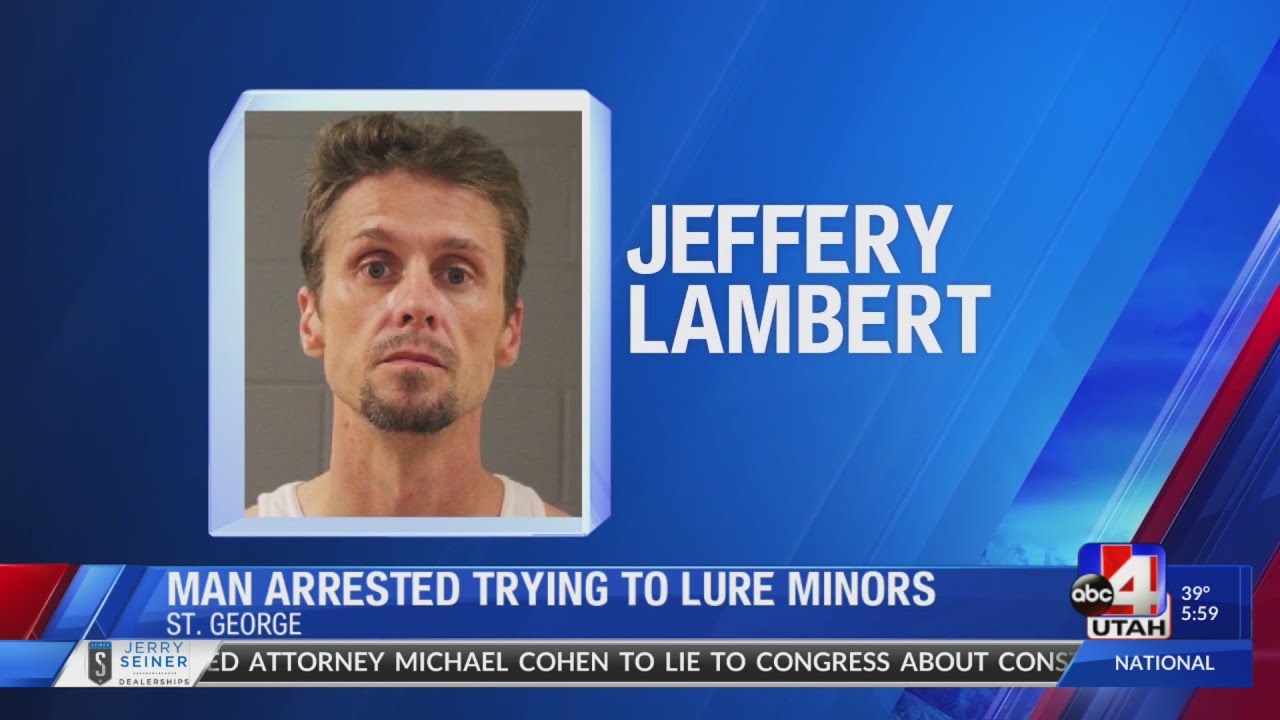Man arrested after allegedly trying to lure minors - YouTube