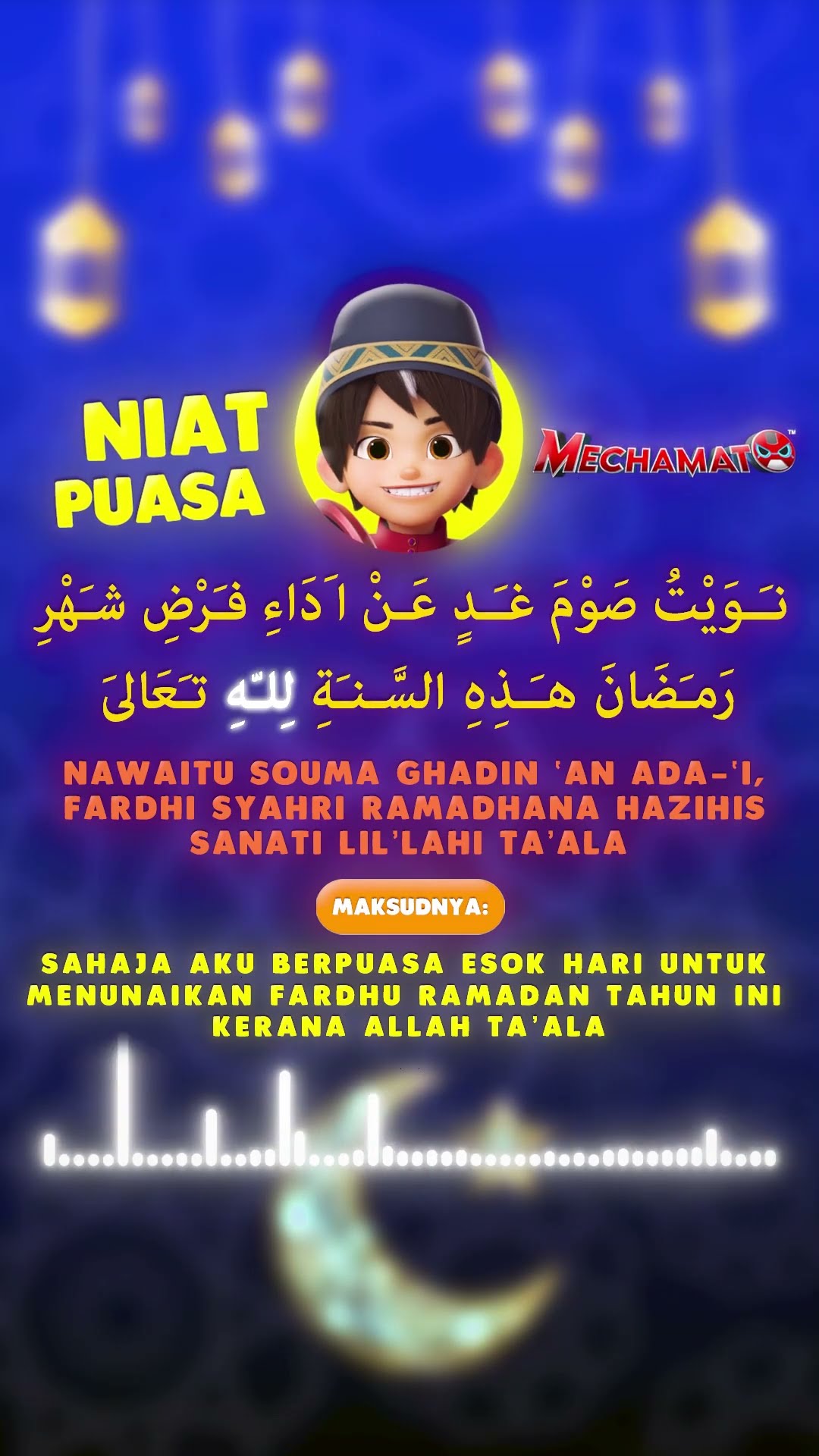 Jom niat puasa dengan Amato!