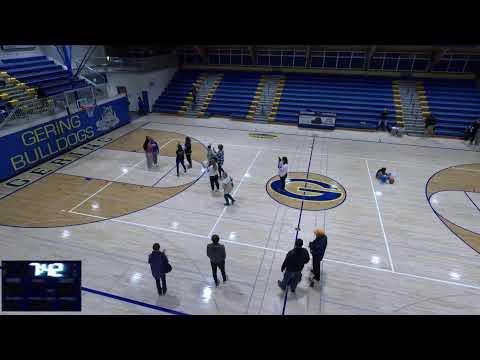 Gering High School vs. Chase County High Varsity Womens' Basketball