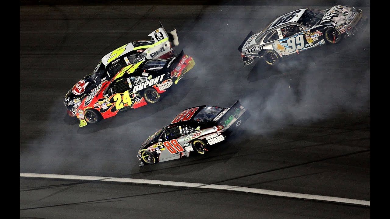 NASCAR all crashes of 2010 All Star Race - YouTube