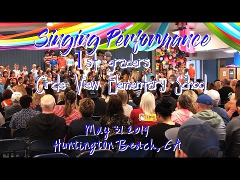 Singing Performance Circle View Elementary School May 31 2019