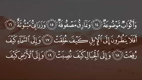 088 | Surah Al Ghashiyah | Syeikh Muhammad Luhaidan| سورة الغاشية بصوت محمد اللحيدان تلاوة رائعة |HD