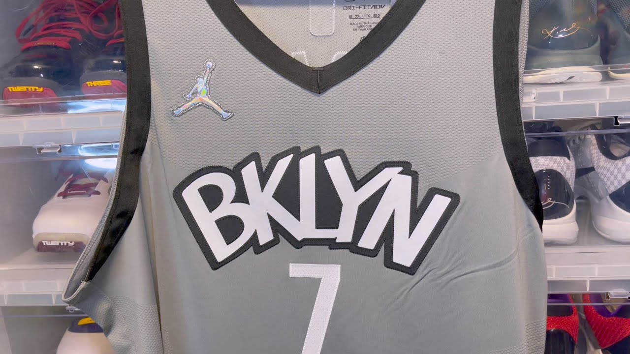 Kevin Durant Nike Authentic Statement Brooklyn Nets Jersey