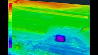 Point Cloud classification and DEM modeling