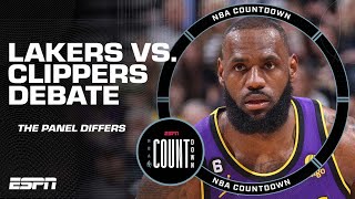 Do the Lakers or Clippers need to avoid the play-in more? | NBA Countdown