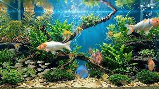 Virtual Aquarium for The Frame TV | Colorful Fish and Soothing Water Sounds screenshot 5