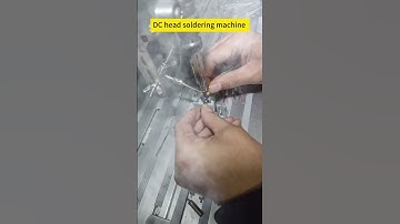 DC head soldering machine #automaticsolderingmachine #solderingmachine #automatic