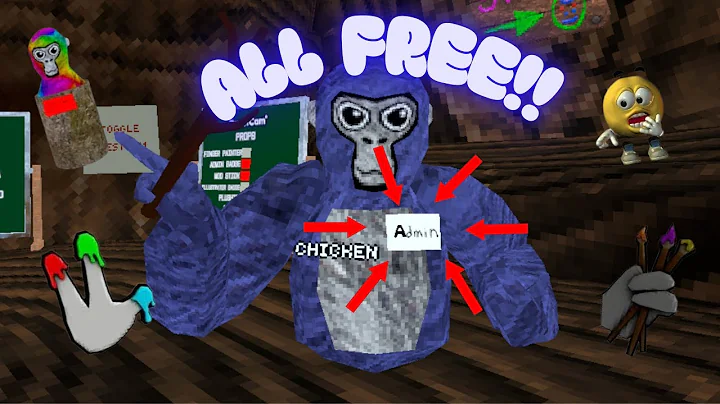 This Gorilla Tag Copy gives you.. FREE STICK!! FREE FINGER PAINTER, FREE ILLUSTRATOR AND FREE ADMIN🤯