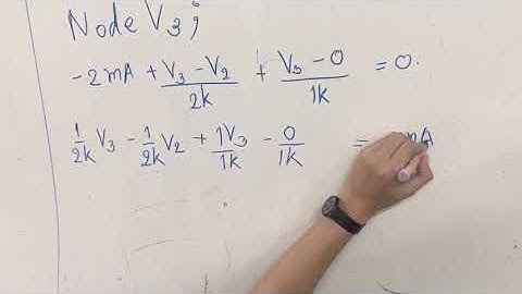 Basic engineering circuit analysis Node Method of David Irwin Fig 3 3 Part3