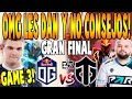 Og vs entity game 3 bo5  gran final timado wisper vs watsonfissure universe episode 2 dota 2